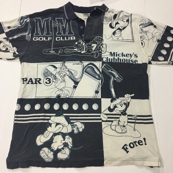 mickey mouse performance polo